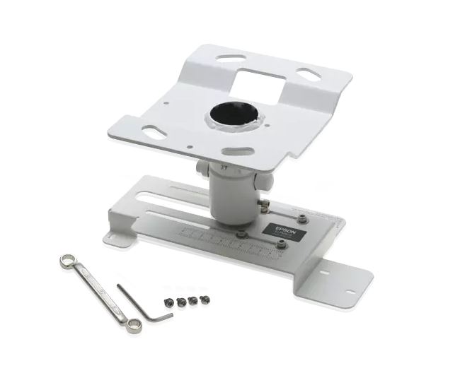 Matériels informatique support plafond vidéoprojecteur EPSON ELPMB23 Blanc infinytech Réunion 01