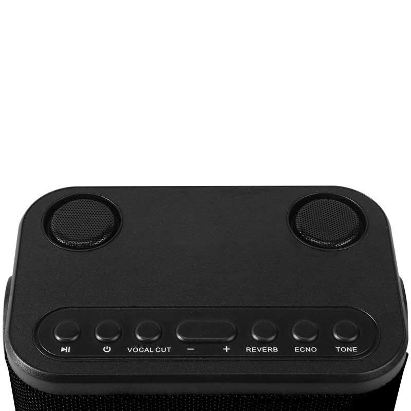 Matériels audio enceinte karaoké DYNABASS DBE50 Noire infinytech Réunion 04