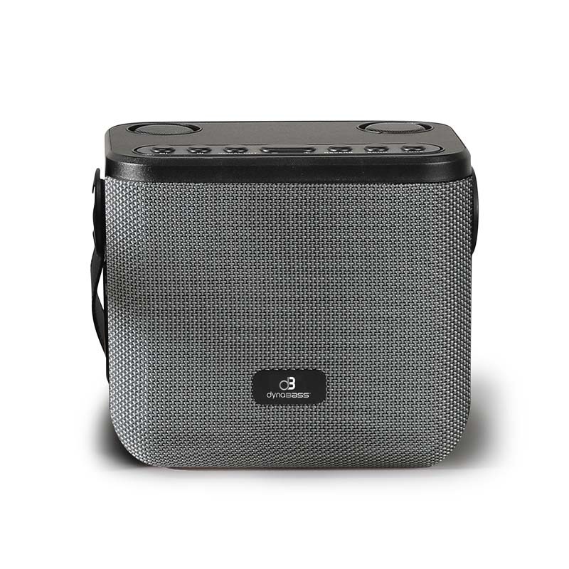 Matériels audio enceinte karaoké DYNABASS DBE50 Grise infinytech Réunion 02