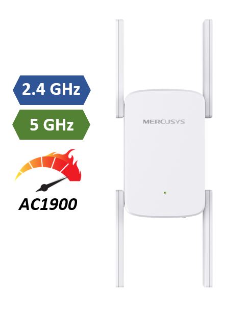 Matériels informatique répéteur Wi-Fi MERCUSYS ME50G AC1900 infinytech Réunion 01