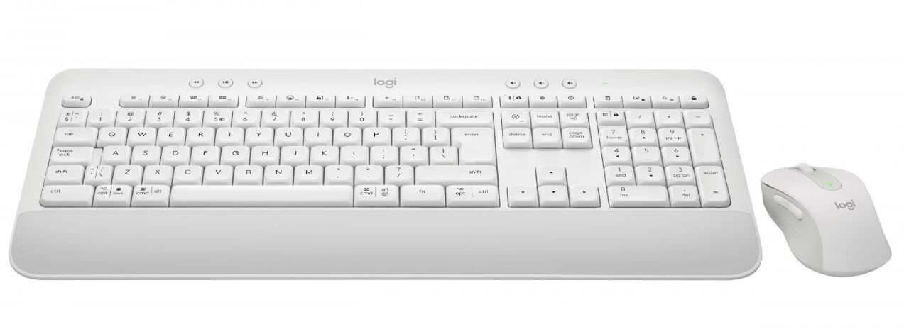 Matériels informatique Pack Clavier Souris LOGITECH Signature MK650 Bluetooth Blanc infinytech Réunion 04