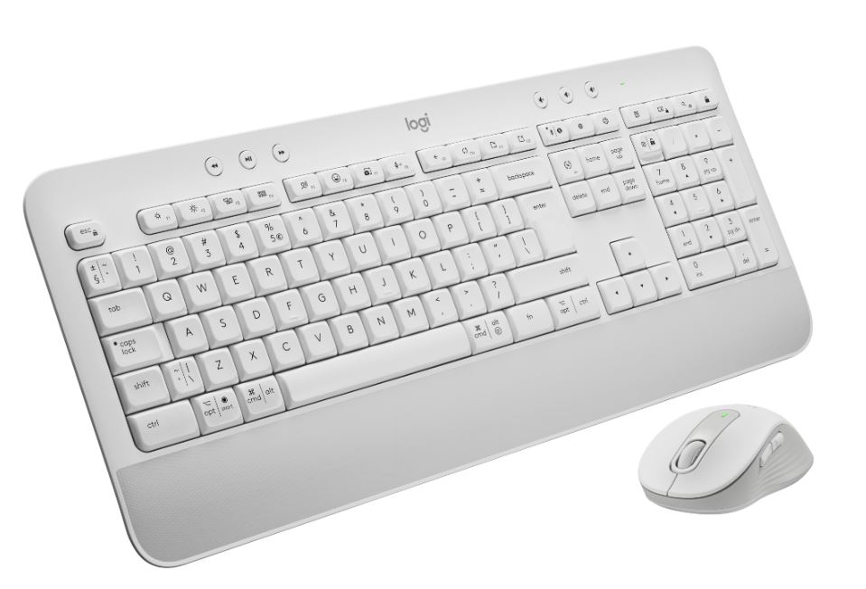 Matériels informatique Pack Clavier Souris LOGITECH Signature MK650 Bluetooth Blanc infinytech Réunion 02
