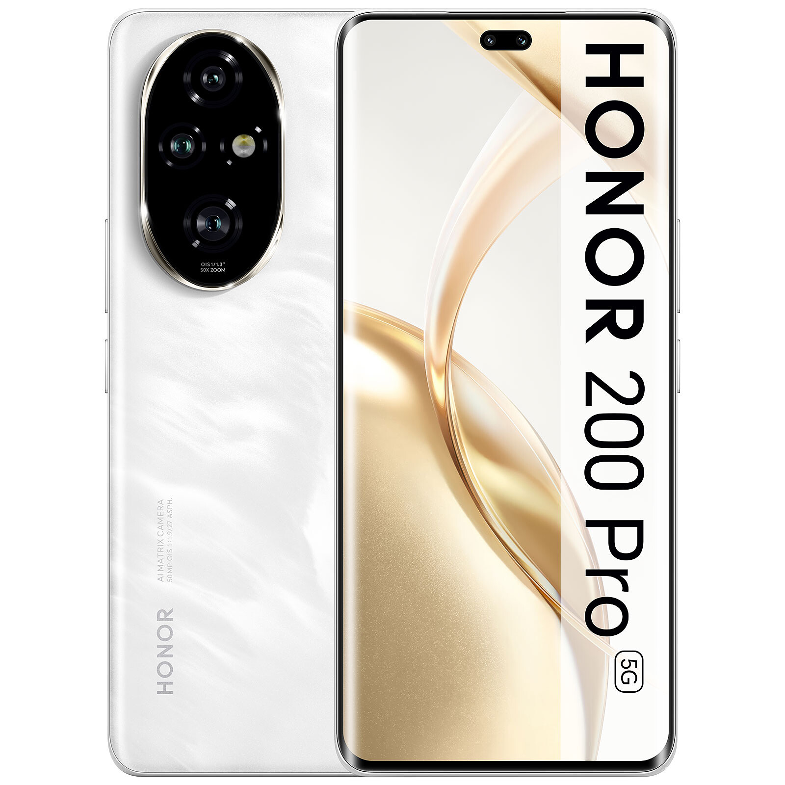 Téléphonie mobile smartphone HONOR 200 Pro 12Go 512Go Blanc infinytech Réunion 01