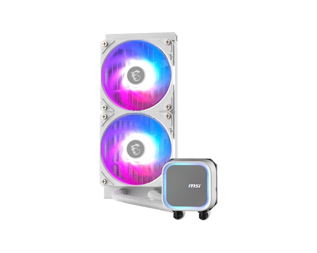 Matériels informatique watercooling MSI MAG Coreliquid A13 240 Blanc infinytech Réunion 02