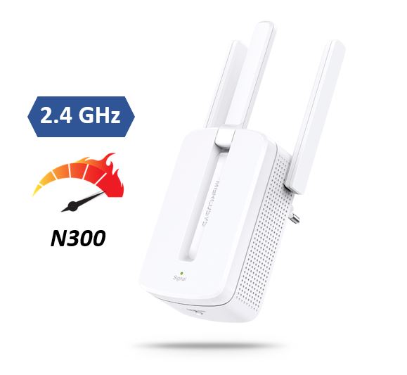Matériels informatique répéteur Wi-Fi MERCUSYS MW300RE N300 infinytech Réunion 01