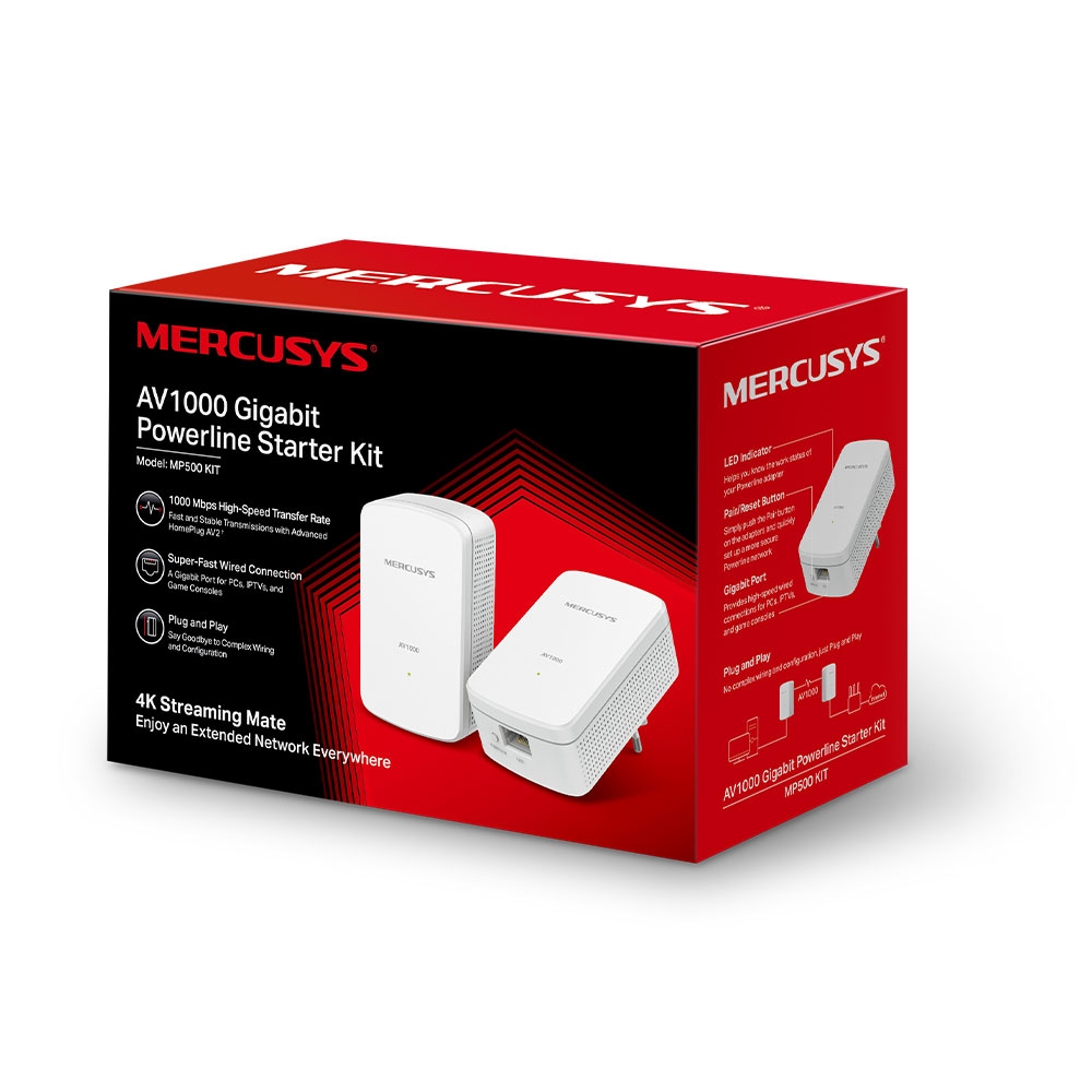 Matériels informatique CPL MERCUSYS MP500 Kit infinytech Réunion 03