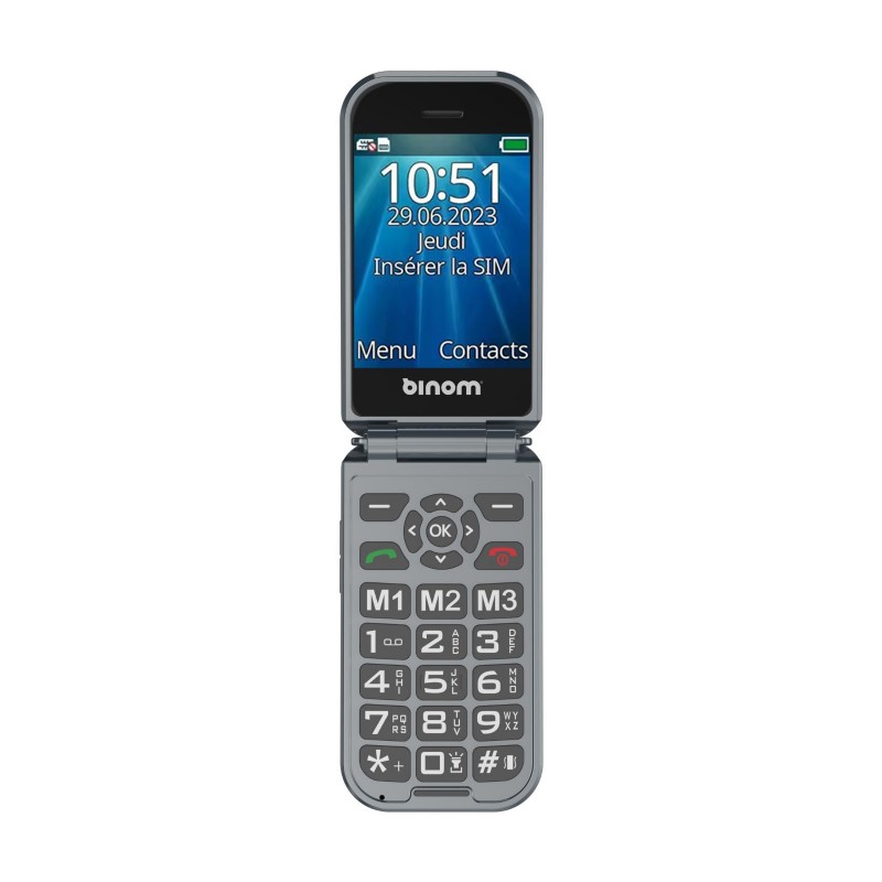 Téléphonie mobile GSM Binom X3 Noir infinytech Réunion 02