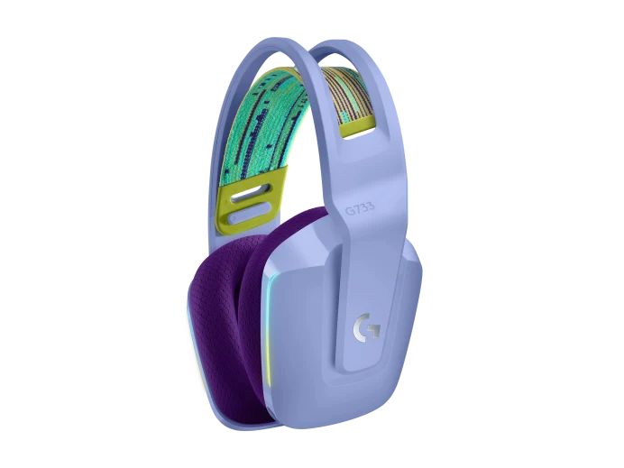 Matériels informatique casque micro LOGITECH G733 LIGHTSPEED Lilas infinytech Réunion 02