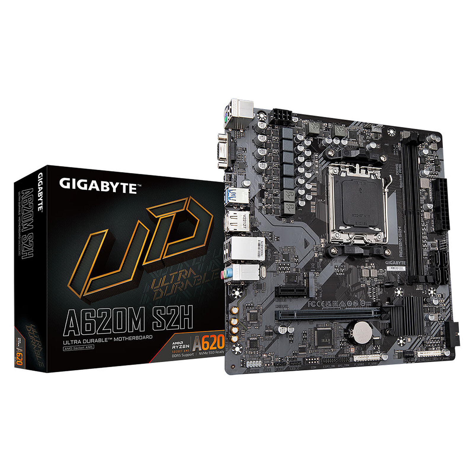 Matériels informatique carte mère Gigabyte A620M S2H infinytech Réunion 03