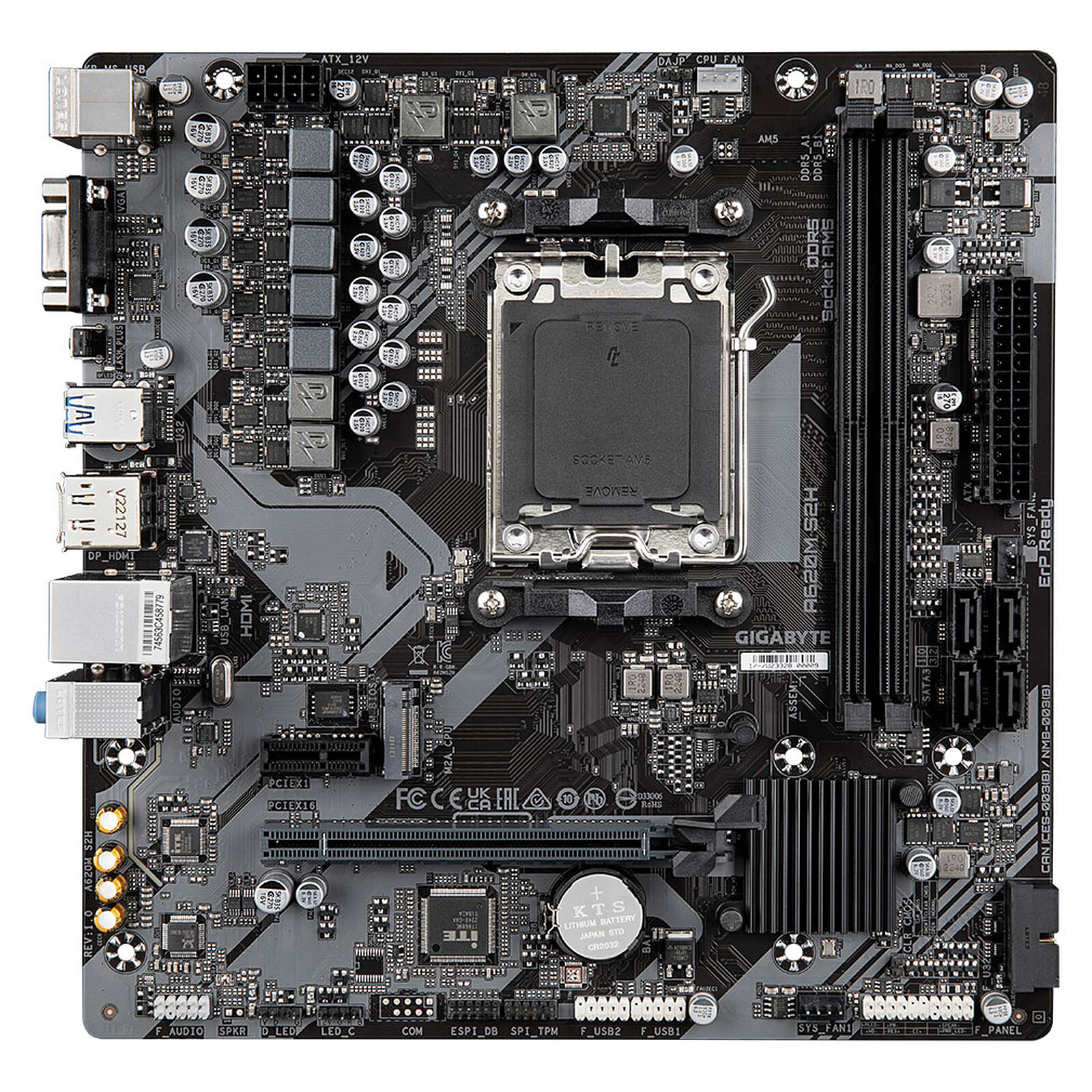 Matériels informatique carte mère Gigabyte A620M S2H infinytech Réunion 04