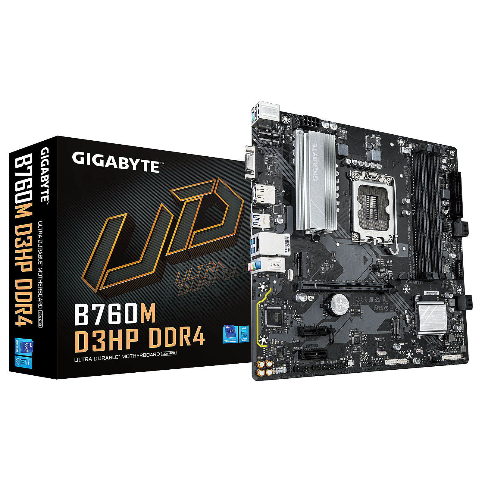 Matériels informatique carte mère Gigabyte B760M D3HP DDR4 infinytech Réunion 03