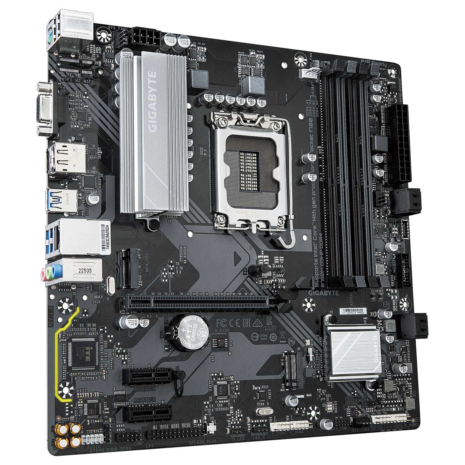 Matériels informatique carte mère Gigabyte B760M D3HP DDR4 infinytech Réunion 05