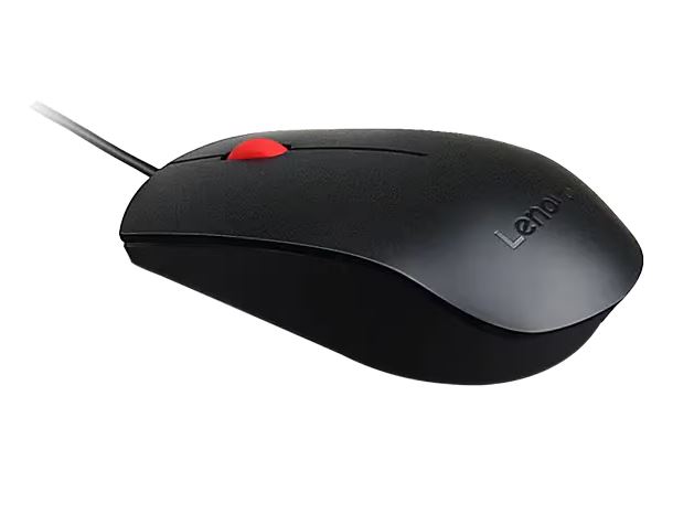 Matériels informatique souris LENOVO Essential Filaire USB Noire infinytech Réunion 02