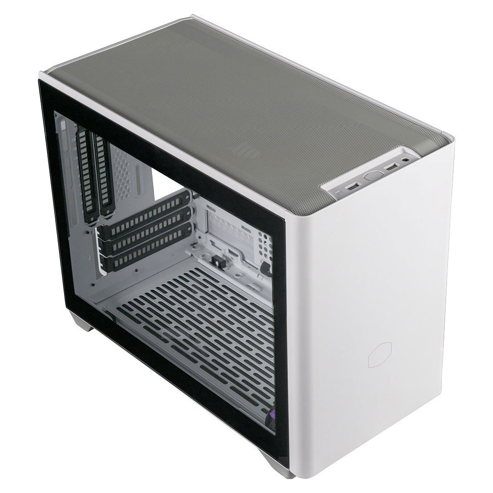 Matériels informatique boitier COOLER MASTER NR200P Blanc infinytech Réunion 01