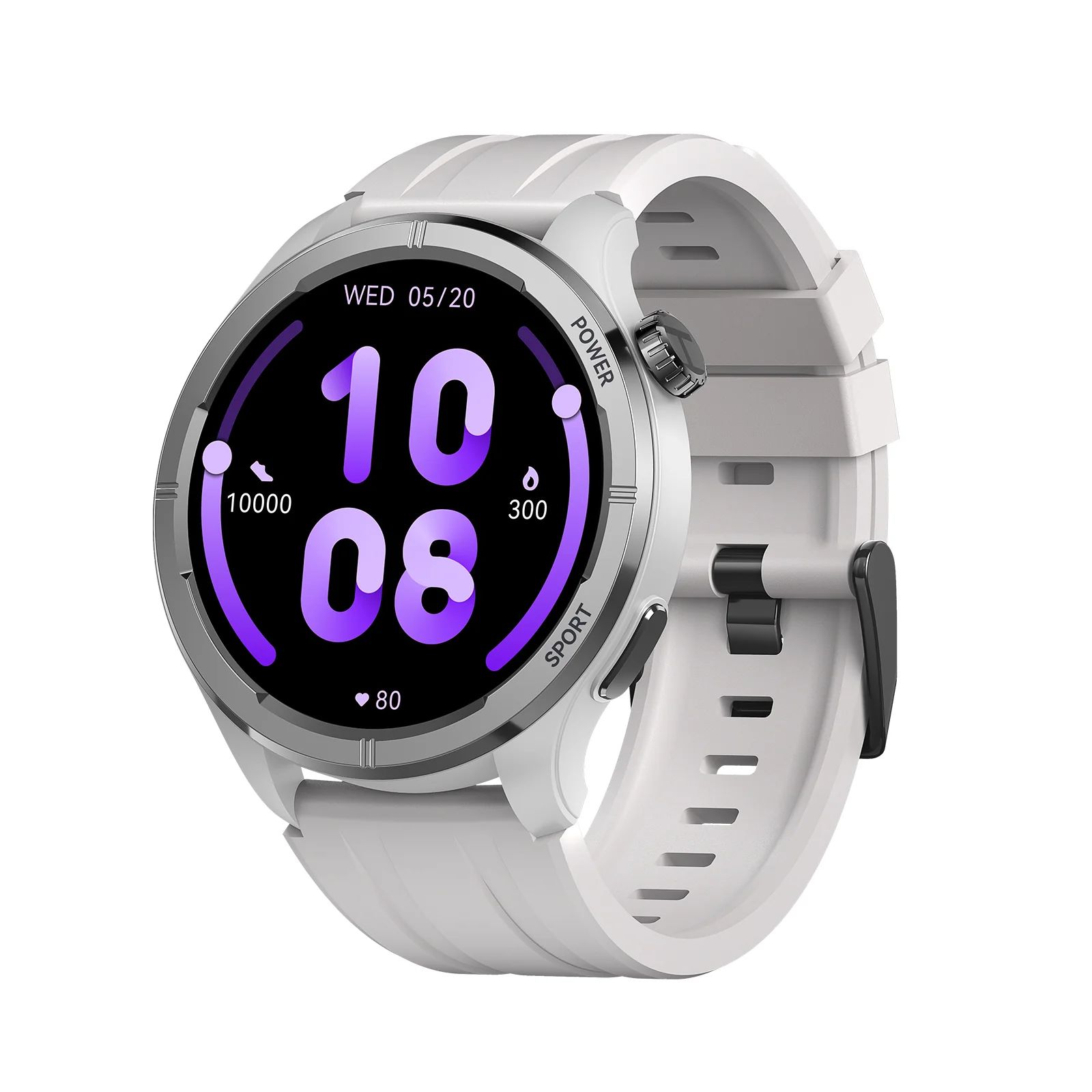 Objets connectés montre connectée HAYLOU Solar Neo Blanche infinytech Réunion 03