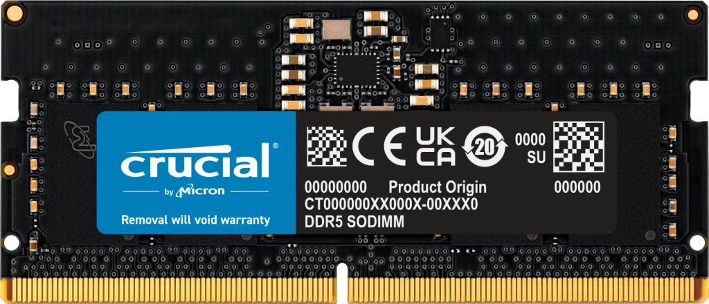 Matériels informatique SODIMM CRUCIAL 8Go DDR5 4800 MHz infinytech Réunion 01
