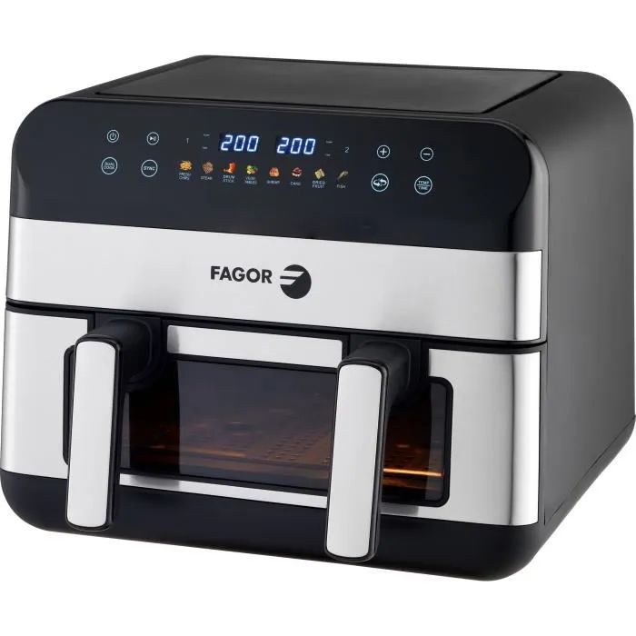 Petit électroménager Friteuse sans huile FAGOR Airfryer FGF10 10L infinytech Réunion 02