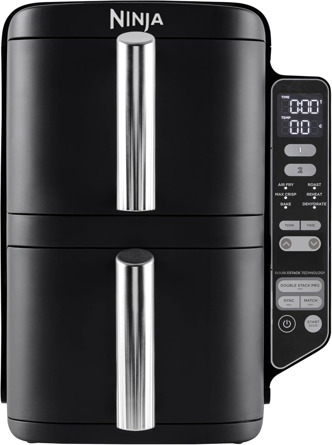 Petit électroménager Friteuse sans huile Ninja Double Stack 7,6L SL300EU infinytech Réunion 01
