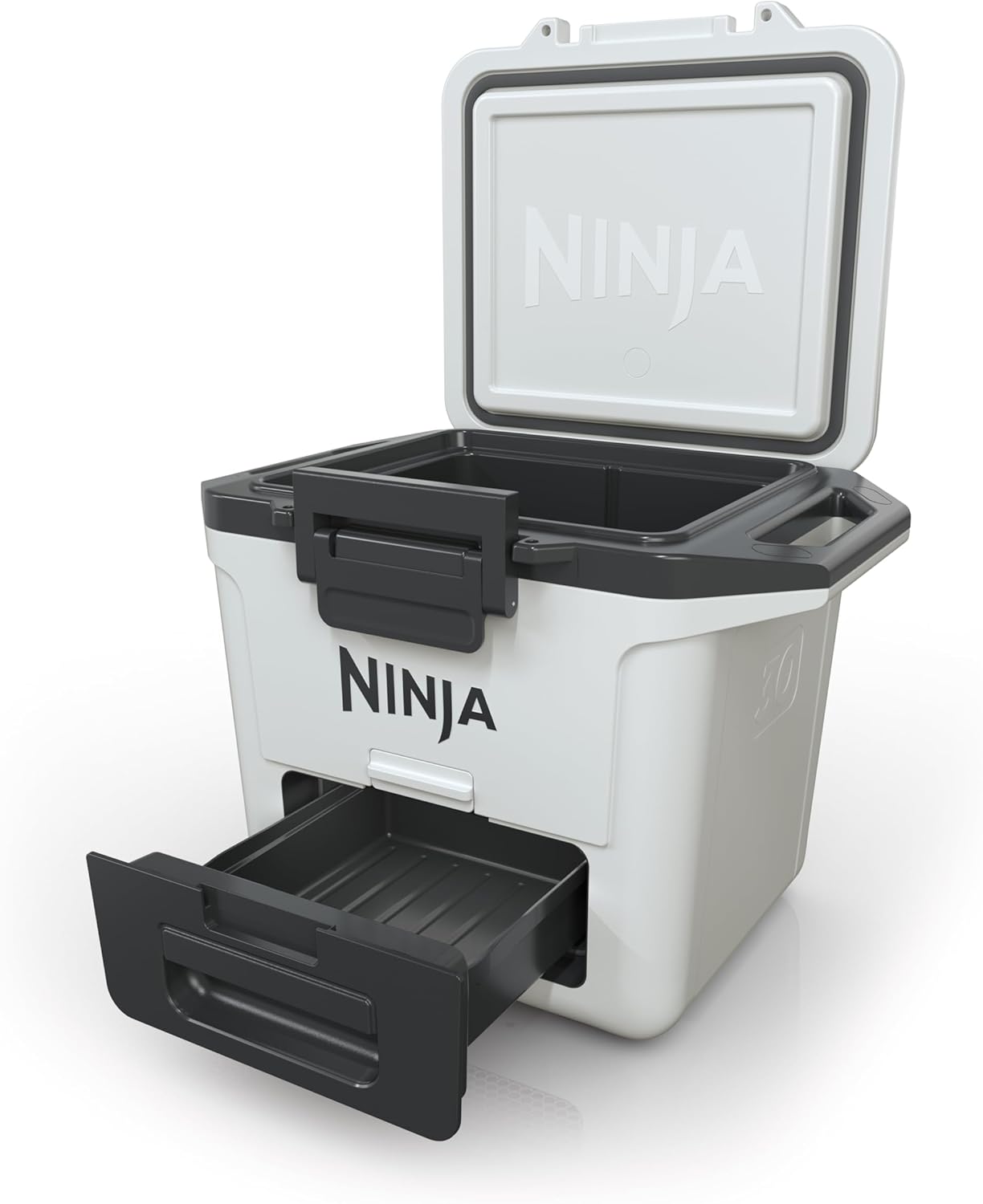 Petit électroménager Glacière Ninja FrostVault 28 L blanche FB131EUWH infinytech Réunion 01