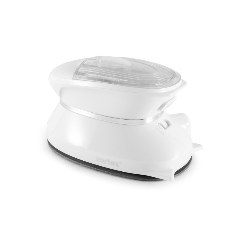 Petit électroménager mini fer à repasser vapeur VORTEX Iron Lite Blanc infinytech Réunion 01