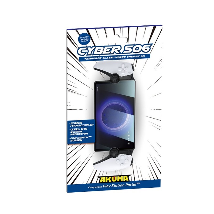 Matériels informatique verre trempé pour PlayStation Portal AKUMA Cyber s06 infinytech Réunion 02