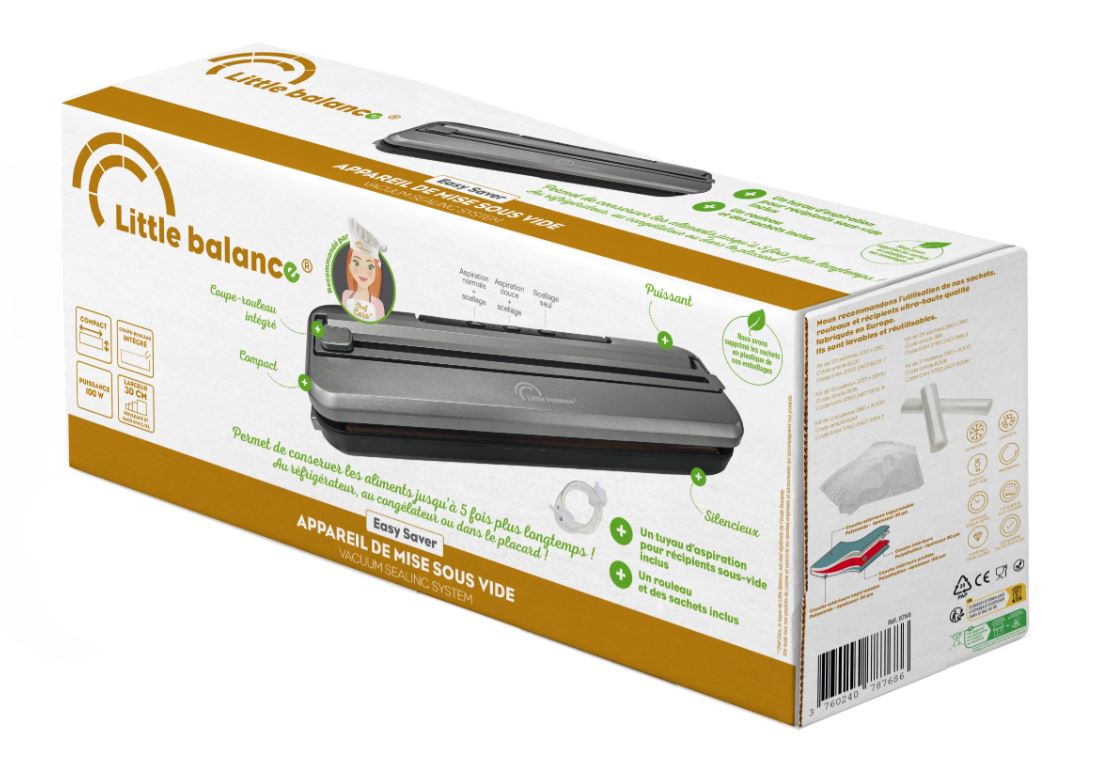 Petit électroménager Machine sous-vide LITTLE BALANCE Easy Saver 8768 infinytech Réunion 02