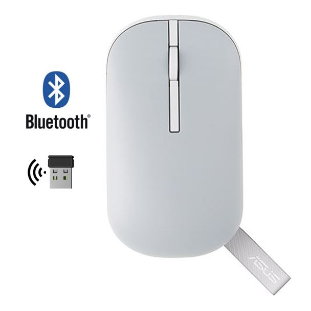 Matériels informatique souris ASUS Marshmallow Mouse MD100 Grise infinytech Réunion 01