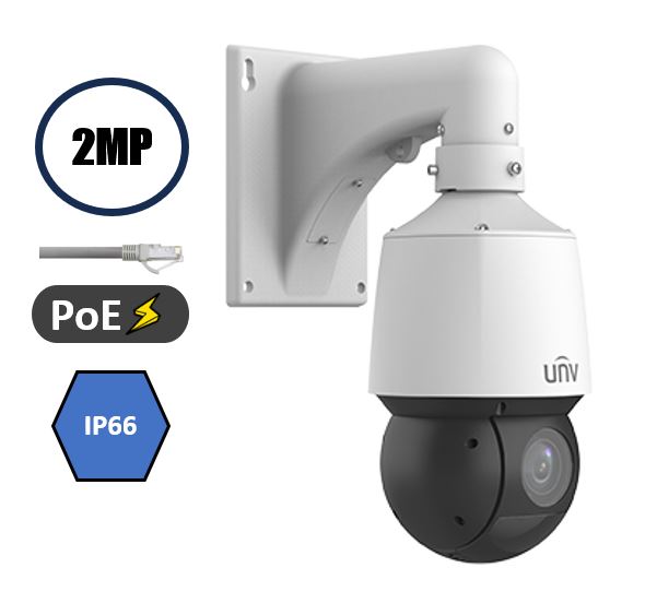Matériels vidéo caméra dôme UNIVIEW IPC6412LR-X16-VG RJ45 2MP infinytech Réunion 01