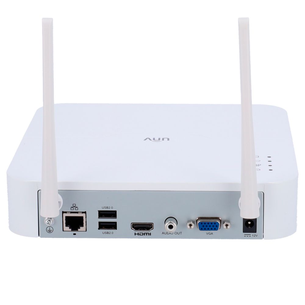 Vidéosurveillance kit UNIVIEW UV-KIT114-B42W NVR + 4 caméras 2MP IP67 Wi-Fi infinytech Réunion 03