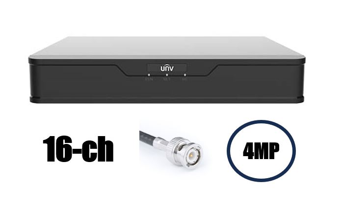 Vidéosurveillance Enregistreur XVR UNIVIEW XVR301-16G3 16-Ch BNC infinytech Réunion 10