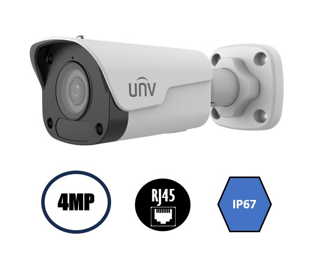 Vidéosurveillance caméra extérieure UNIVIEW IPC2124LB-ADF28KM-H infinytech Réunion 03