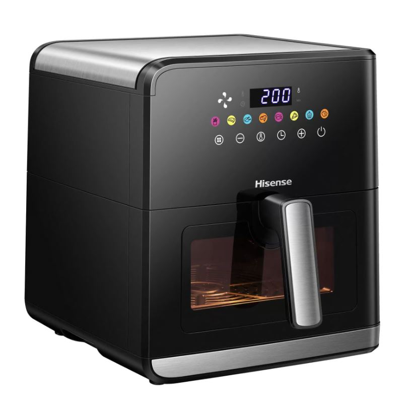 Petit électroménager friteuse sans huile HISENSE Air Fryer H09AFBKS4S infinytech Réunion 03