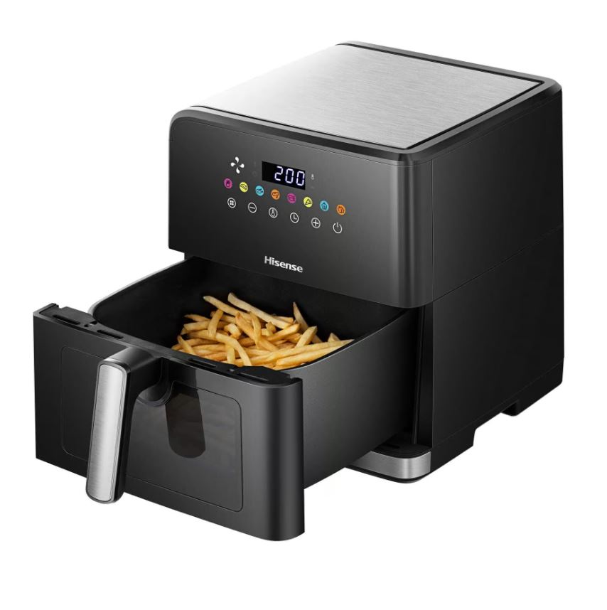 Petit électroménager friteuse sans huile HISENSE Air Fryer H09AFBKS4S infinytech Réunion 04