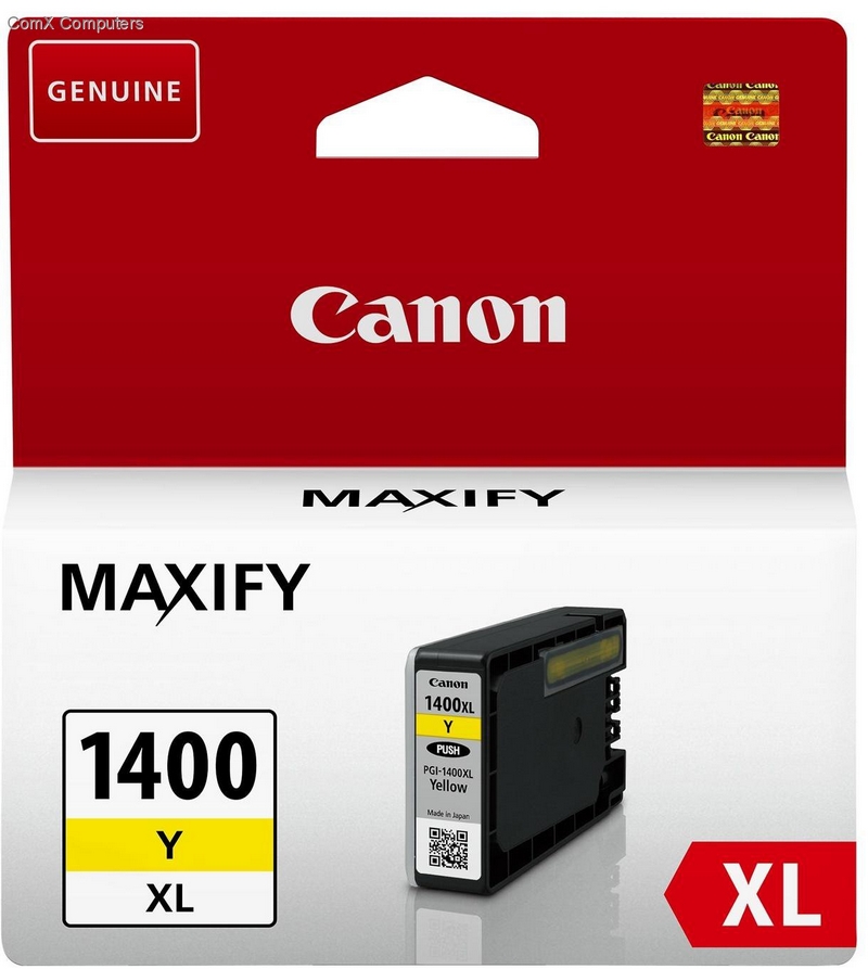 Consommables informatique cartouche dencre CANON PGI-1400 XL Yellow infinytech Réunion