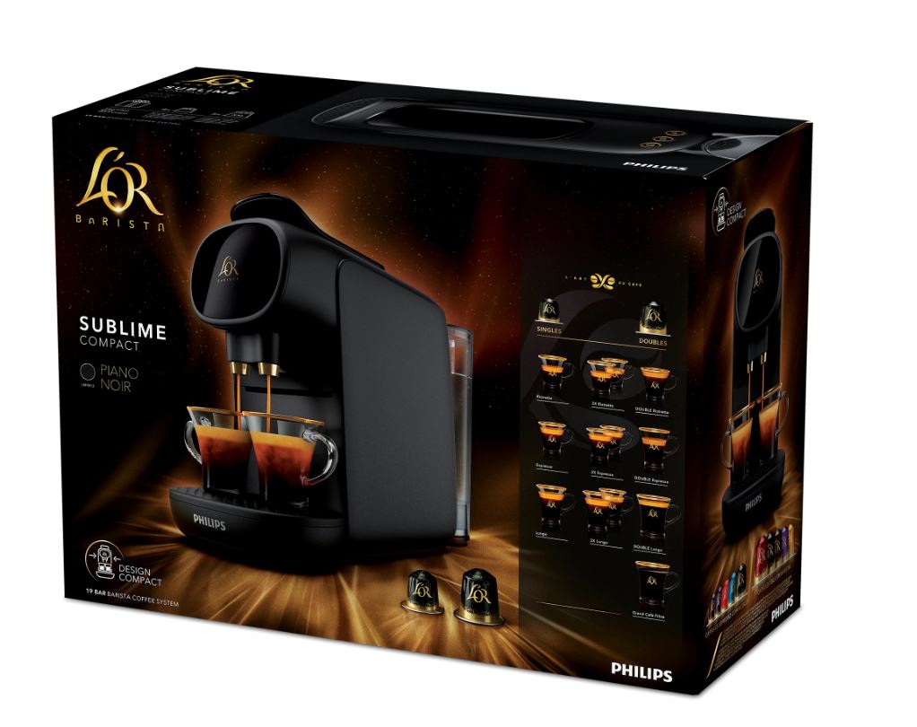 Petit électroménager machine à café à capsules PHILIPS LOr Barista LM901260 infinytech Réunion 05