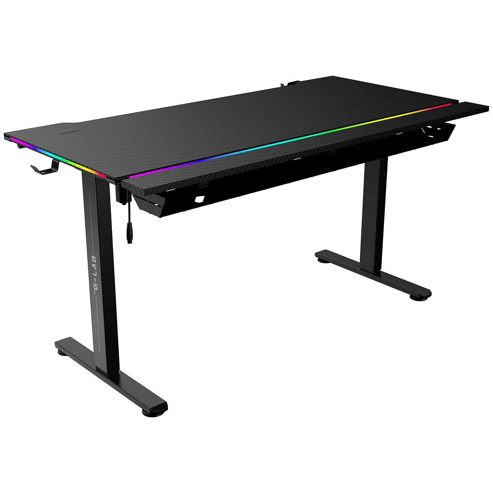 Matériels informatique bureau The G-Lab K-Desk Platinium infinytech Réunion 02