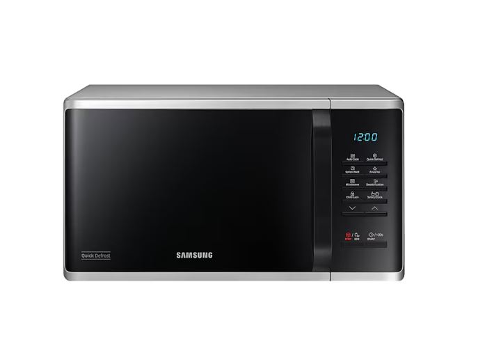 Petit électroménager Micro-ondes Solo Samsung MS23K3513AS 23L Silver infinytech Réunion 01