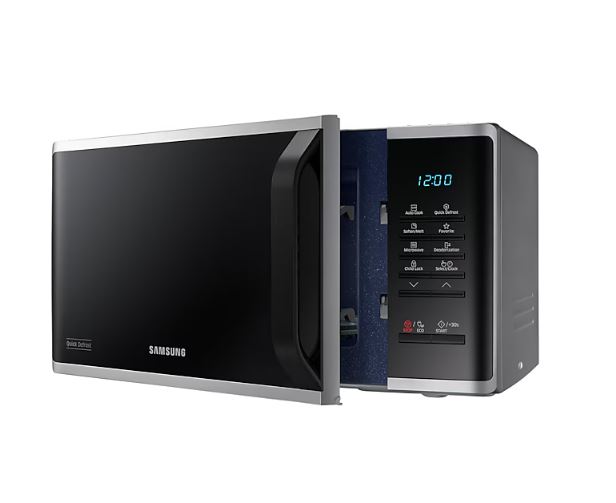 Petit électroménager Micro-ondes Solo Samsung MS23K3513AS 23L Silver infinytech Réunion 03