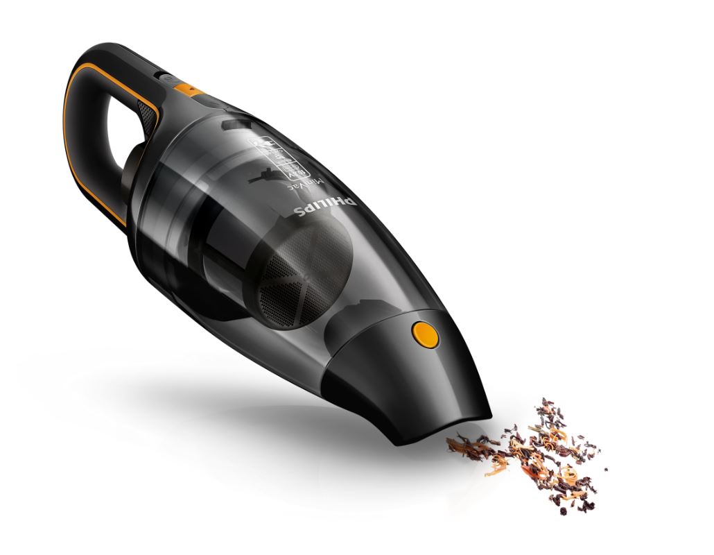 Petit électroménager aspirateur à main PHILIPS Minivac Aspirette FC614902 infinytech Réunion 01