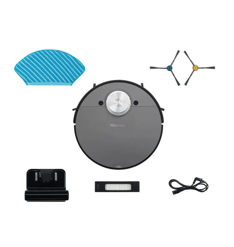 Petit électroménager aspirateur robot HISENSE HRVCL144AB infinytech Réunion 01