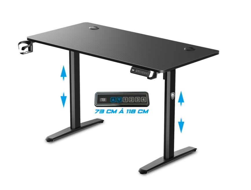 Matériels informatique bureau assis-debout SPIRIT of GAMER DESK700 infinytech Réunion 01