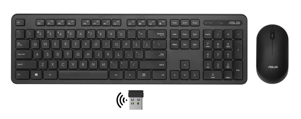 Matériels informatique pack clavier souris ASUS CW100 infinytech Réunion 01