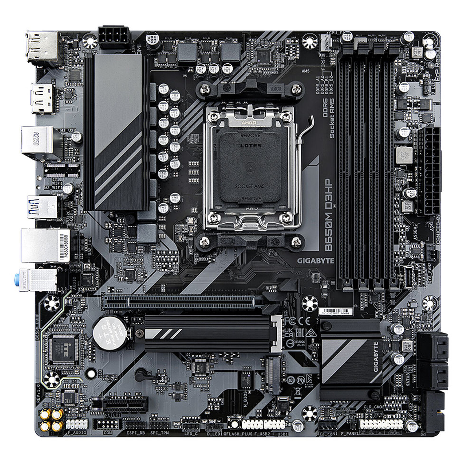 Matériels informatique carte mère Gigabyte B650M D3HP infinytech Réunion 02
