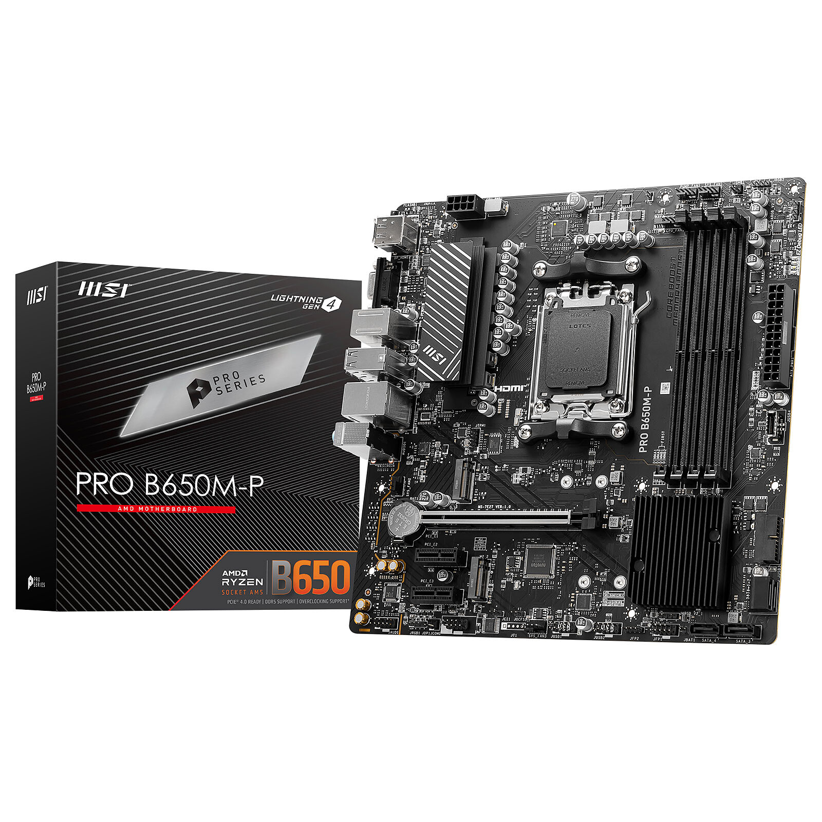 Matériels informatique carte mère MSI PRO B650M-P infinytech Réunion 01