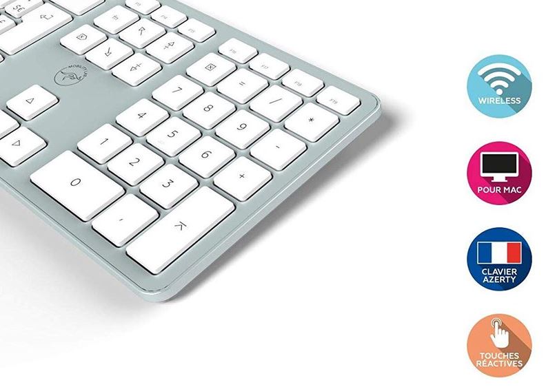 Matériels informatique clavier ultra-fin MOBILITY LAB ML300900 Bluetooth infinytech Réunion 05