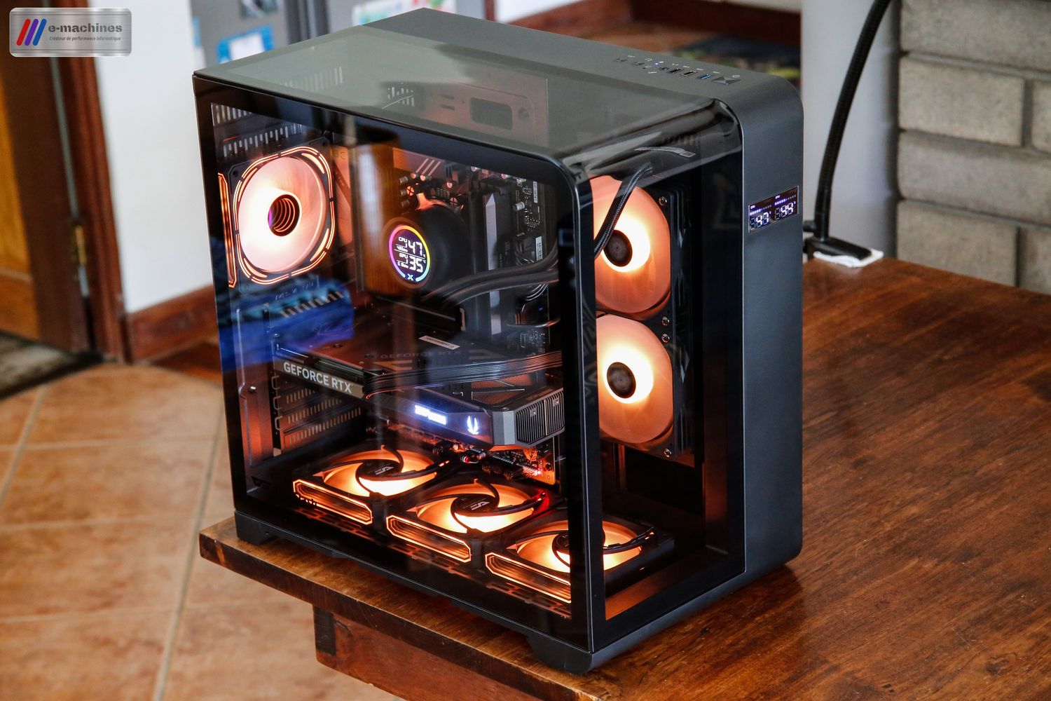 DarkFlash L280 noir Ryzen 7 7700 RTX 4070 Zotac Solid 12go infinytech Réunion 04