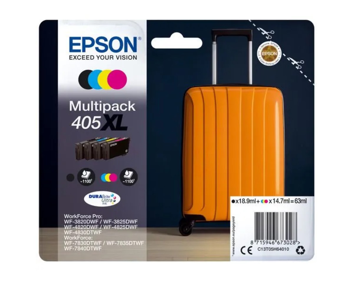 Consommables informatique cartouches d'encre Epson C13T05H64010 405 XL multipack infinytech Réunion 01