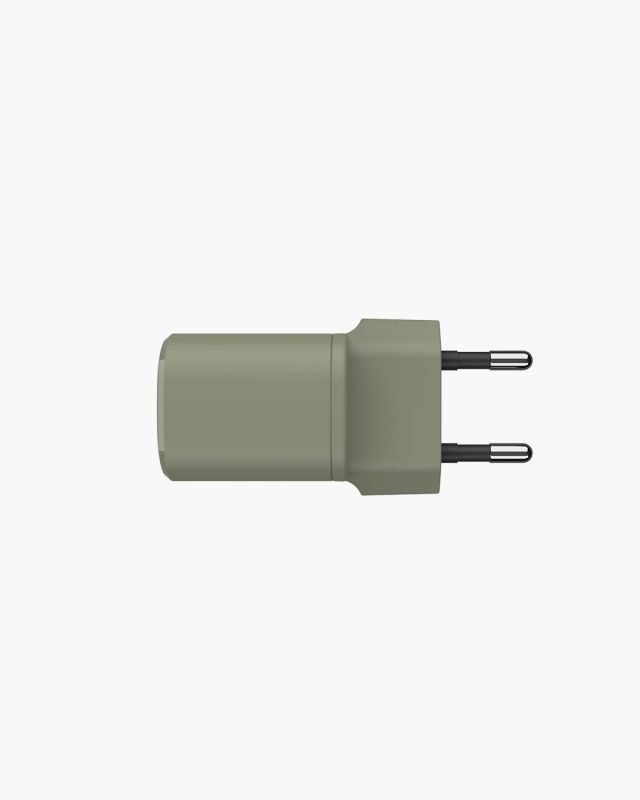 Accessoires téléphonie mini chargeur secteur USB-C FRESH N REBEL 20W PD Vert infinytech Réunion 03