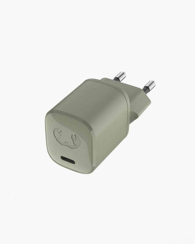 Accessoires téléphonie mini chargeur secteur USB-C FRESH N REBEL 20W PD Vert infinytech Réunion 01