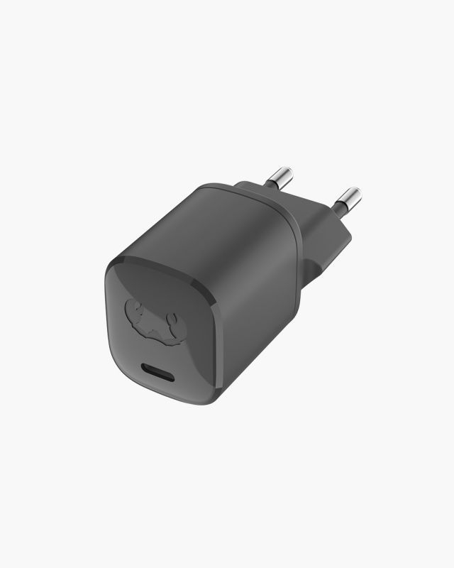 Accessoires téléphonie mini chargeur secteur USB-C FRESH N REBEL 20W PD Gris infinytech Réunion 01